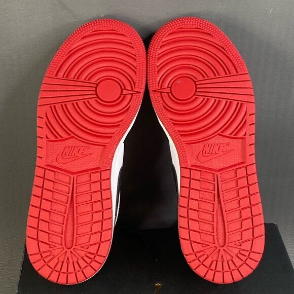 Nike Air Jordan 1 Low ALT TD 'Bred Toe 2.0' sneaker shoes Youths size 4 (Y4) - Picture 9 of 9
